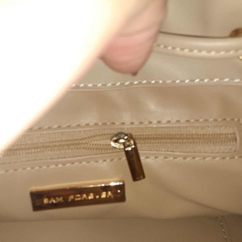 Tan studded drawstring bag - Picture 6 of 6